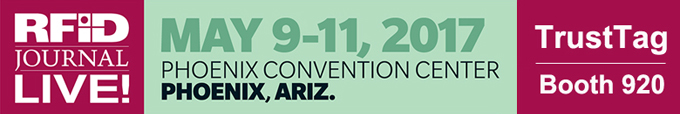 TrusTag will be exhibiting at RFID JOURNAL LIVE! from May 9th to 11th in Phoenix, Arizona. RFID JOURNAL