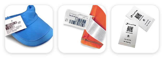 RFID source tagging: hang tags, labels and sew-in labels